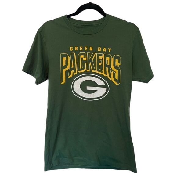 JUNK FOOD GREEN BAY PACKERS NFL FOOTBALL WOMENS GREEN TEE SIZE SMALL - Picture 4 of 6